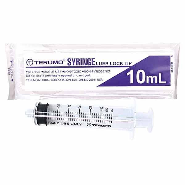 Image of Terumo Syringe Luer Lock 10ml by Terumo