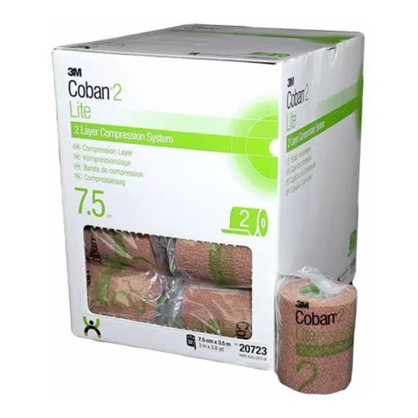 Coban Coban 2 Lite Compression Layer 7.5cm x 3.5m product image for SEO and accessibility