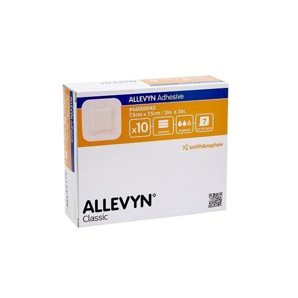 Allevyn Adhesive Dressing 7.5x7.5cm - Allevyn product image for SEO optimization