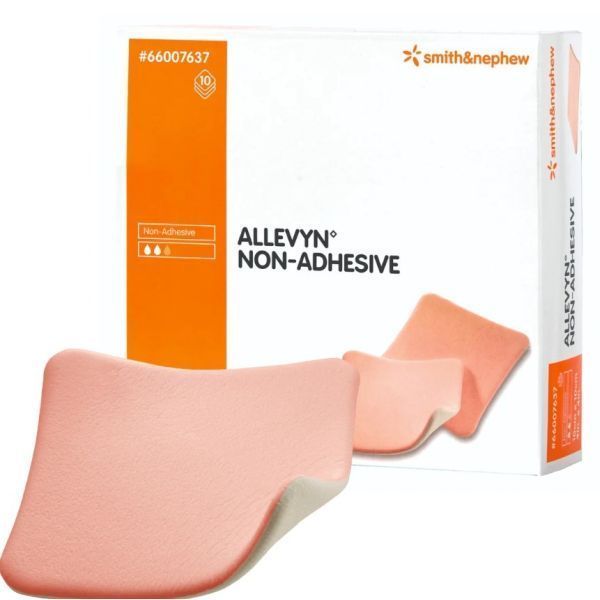 Allevyn Non-Adhesive Dressing 10x10cm - Allevyn product image for SEO optimization