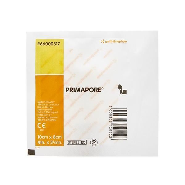 Primapore And Melolin Adhesive Dressing 8x10cm - Image 3