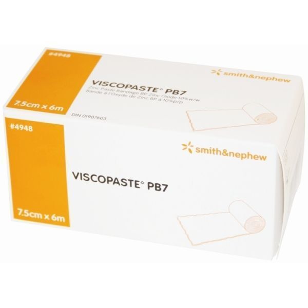 Viscopaste Zinc Paste Bandage 7.5cmx6m - Viscopaste product image for SEO optimization