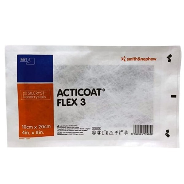 Acticoat Flex3 Silver Dressing 10x20cm - Image 3