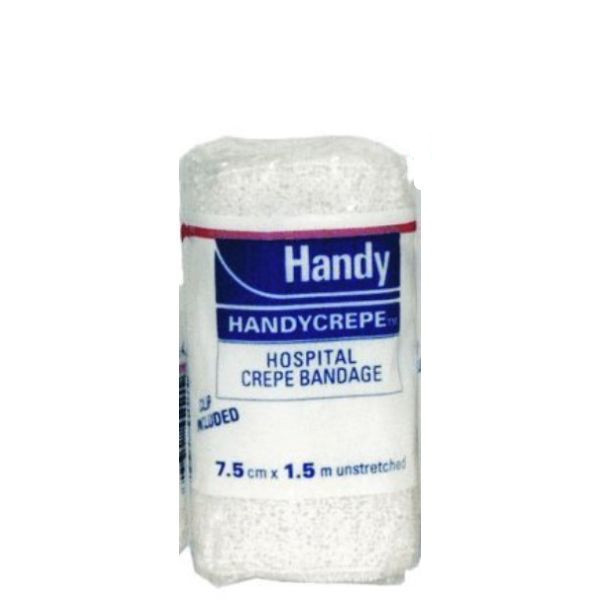 Bandage Handycrepe Hospital 7.5cmx1.5m - Handycrepe product image for SEO optimization