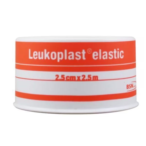 Leukoplast Elastic Tape Orange 2.5cmx2.5m - Leukoplast product image for SEO optimization