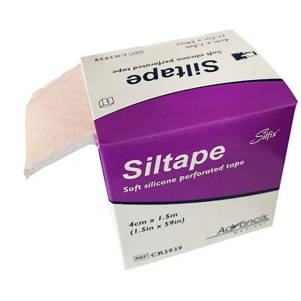 Siltape Perforated Silicone Tape 4cmx1.5m - Siltape product image for SEO optimization