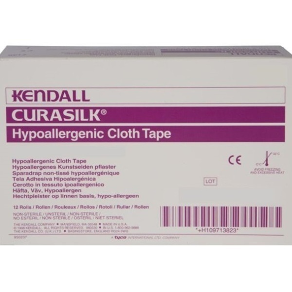 Curasilk Adhesive Tape 1.25cm 9.1m Roll - Curasilk product image for SEO optimization