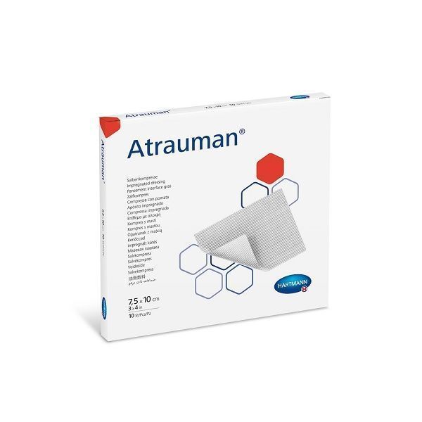 Atrauman Non-Adhesivent Tulle Dressing 7.5x10cm - Atrauman product image for SEO optimization