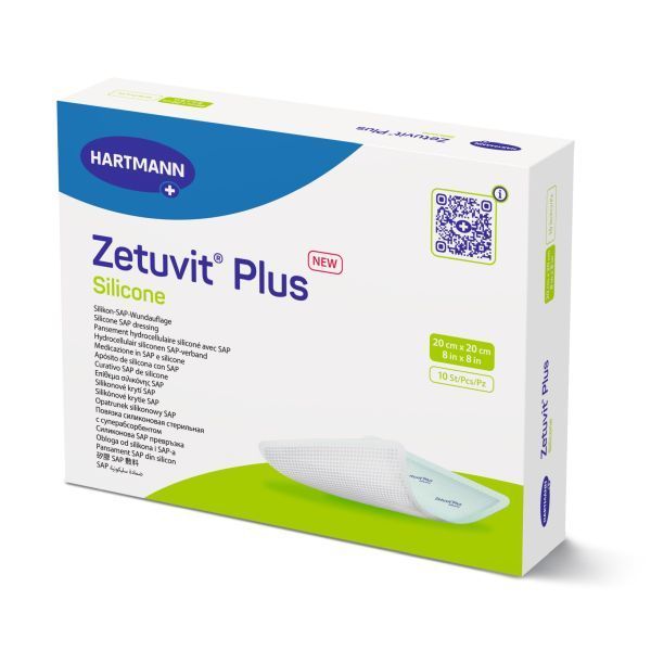 Zetuvit Plus Silicone 20x20cm - Zetuvit product image for SEO optimization