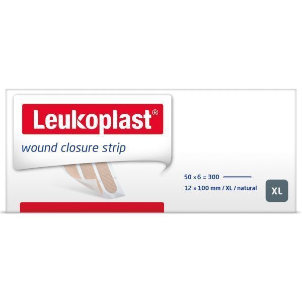 Leukoplast Wound Closure Strip Sterile 12mm x 100mm Natural - Leukoplast product image for SEO optimization