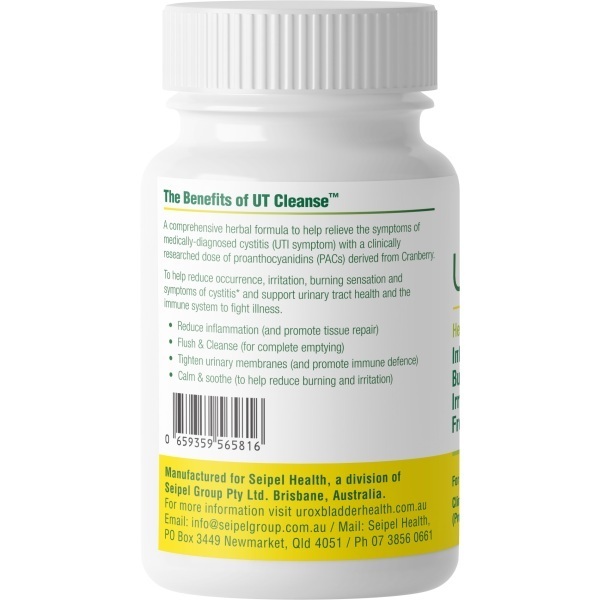 UT Cleanse 28 Capsules - Image 2