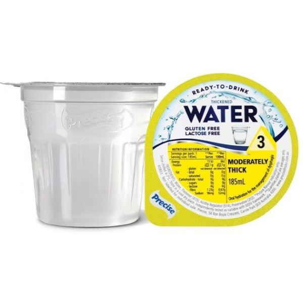 Precise Ready To Drink Water Moderately Thick/Level 3 185ml - Precise product image for SEO optimization