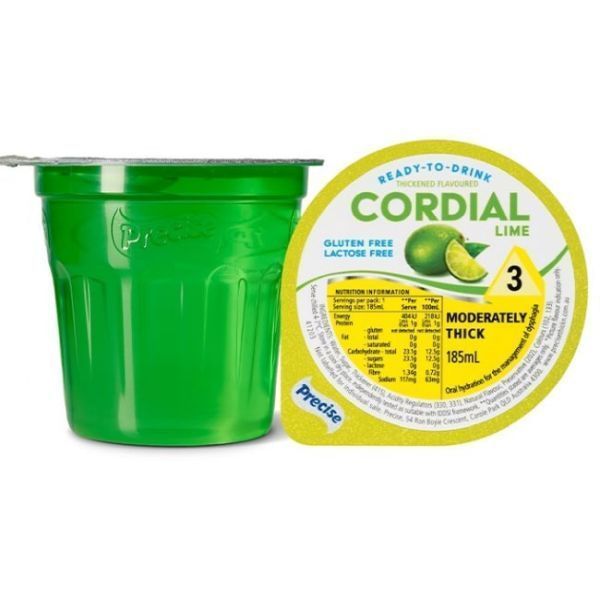 Precise Ready To Drink Lime Cordial Moderately Thick/Level 3 - Precise product image for SEO optimization