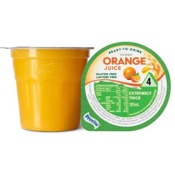 Precise Ready to drink Orange Juice Extremely Thick/Level 4 185ml - Precise product image for SEO optimization