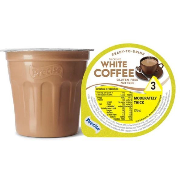 Precise Ready To Drink White Coffee Moderately Thick/Level 3 - Precise product image for SEO optimization