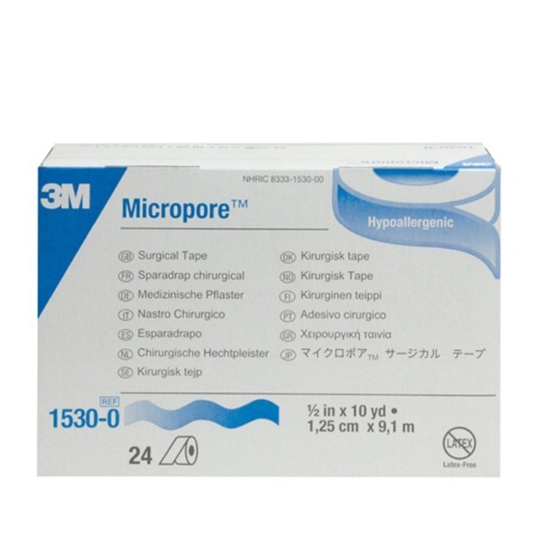 3M Micropore Surgical Tape 12mmx9.1m - Image 3