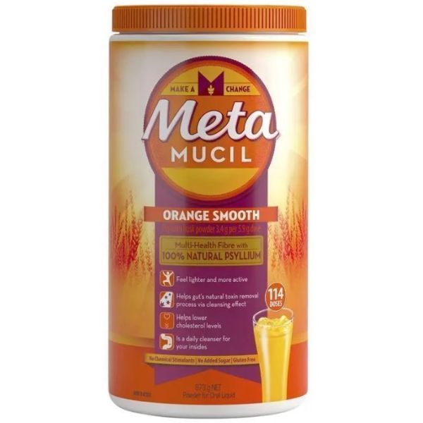Metamucil Smooth Orange Powder 673gm - Metamucil product image for SEO optimization