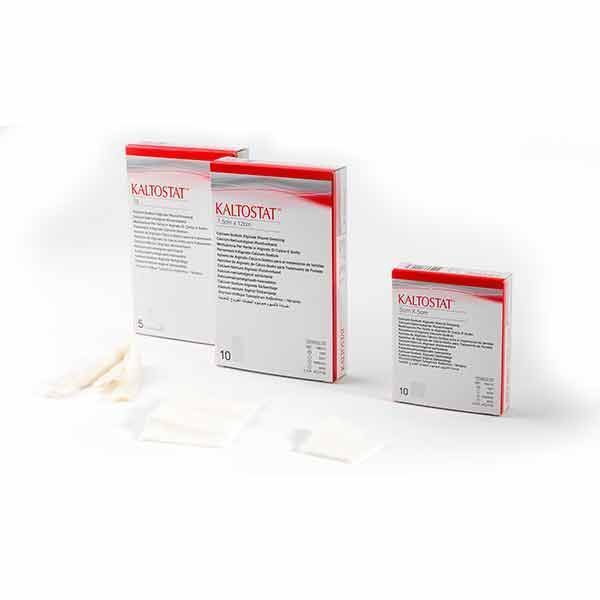 KALTOSTAT Alginate Calcium Sodium Dressing 7.5x12cm - Kaltostat product image for SEO optimization