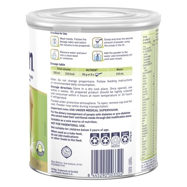 Nutren Diabetes 825g - Image 4