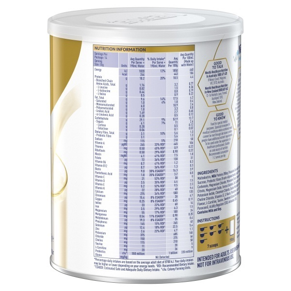 Sustagen Optimum 800g Can - Image 2