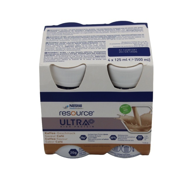 Resource Ultra Plus Coffee 125ml Pack 4 - Image 4
