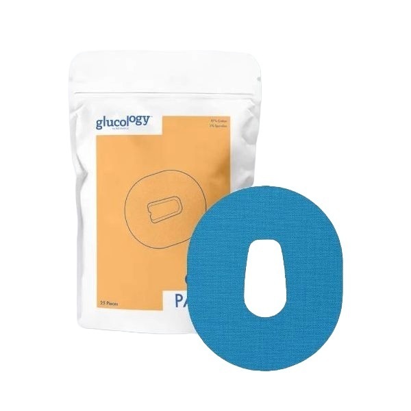 Glucology Glucology CGM Patches Dexcom G6 Blue product image for SEO and accessibility