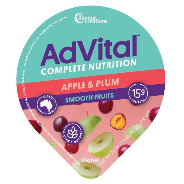 AdVital Nutritionally Complete Smooth Fruits Apple and Plum - Image 2