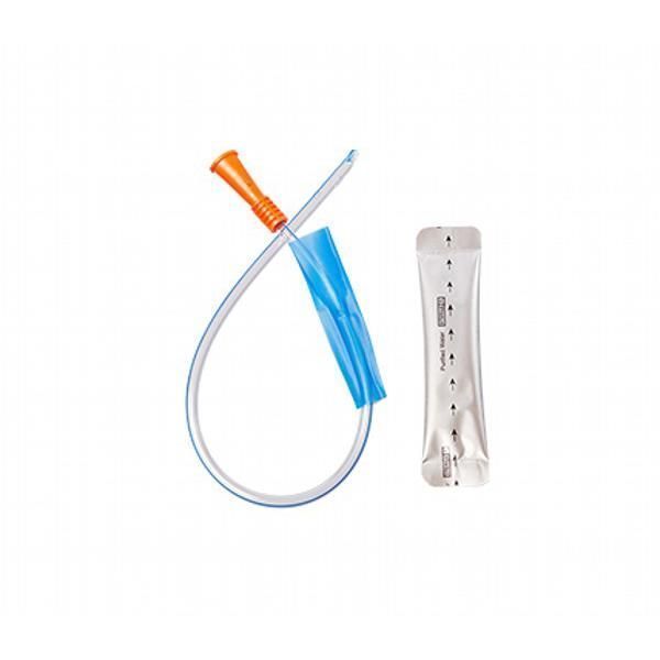 Image of mDevices Hydrophilic Nelaton Catheter with Water Sachet Coude Tip Male FG16 by mDevices