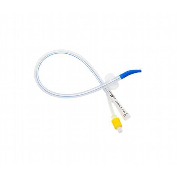 Image of mDevices Foley Catheter Tiemann Tip Silicone 2-Way 20Fr 10mL 41cm Box 10 by mDevices
