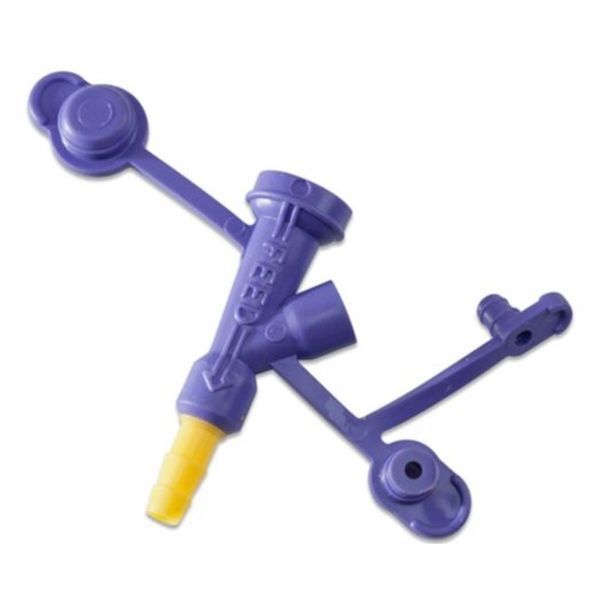 Kangaroo ENFit Y-Port PEG Adaptor Orange 16Fr - Kangaroo product image for SEO optimization