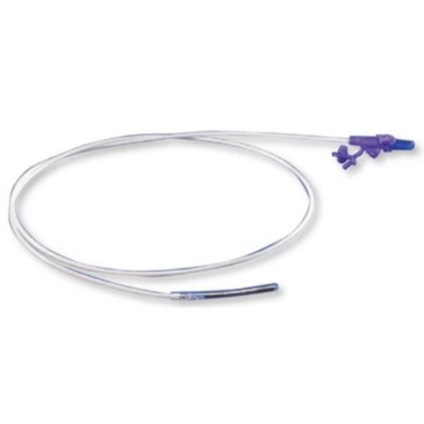 Kangaroo Nasogastric Feeding Tube with ENFit Connection 7 g Weighted Dobbhoff Tip Rigid Port Stylet 10Ch 3.3 mm x 43 109 ...