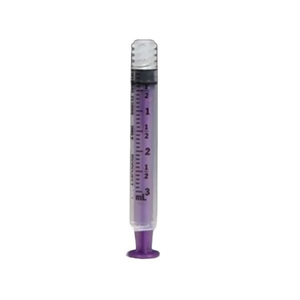 Monoject™ Enteral Syringe with ENFit Connector Non-Sterile 3mL - Monoject product image for SEO optimization