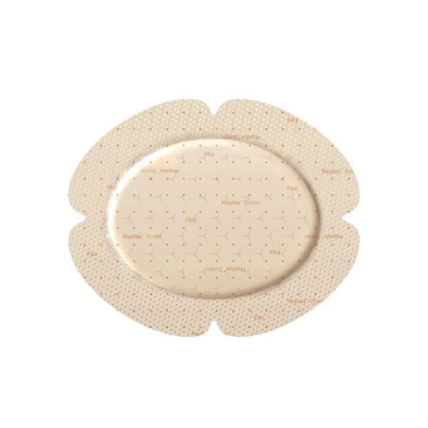 Mepilex Border Flex Oval 13x16cm - Mepilex product image for SEO optimization