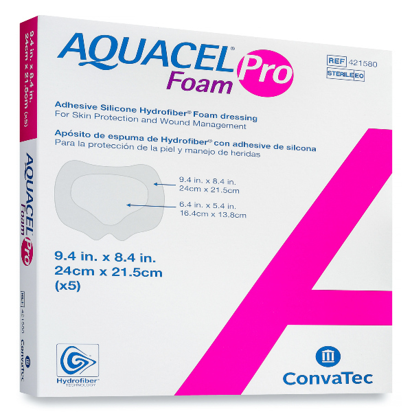 AQUACEL Foam Pro Sacral 24x21.5 cm - AQUACEL product image for SEO optimization