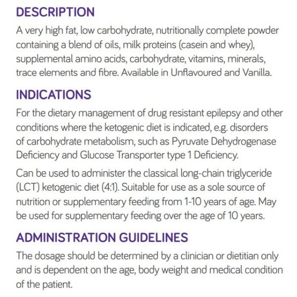 Ketocal 4:1 Vanilla 300g - Image 2