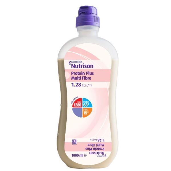 Nutrison Protein Plus Multi Fibre 1000ml OpTri bottle - Nutrison product image for SEO optimization