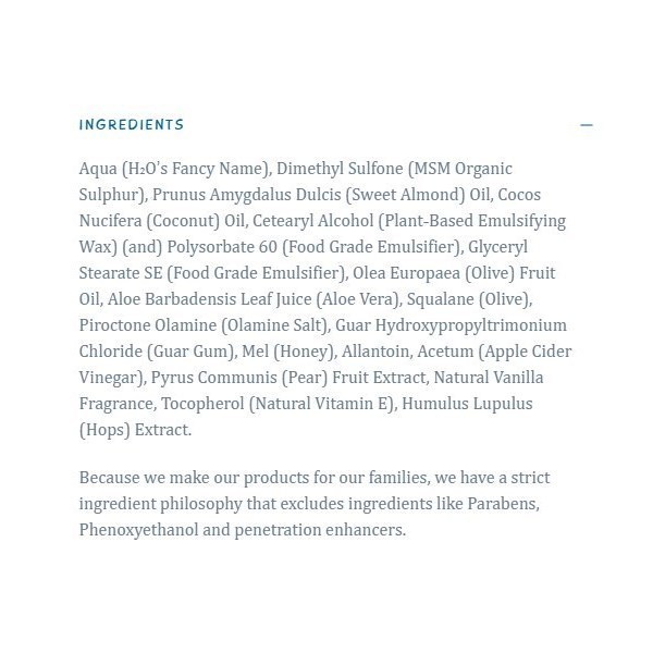 MooGoo Soothing MSM Moisturiser 500g - Image 4