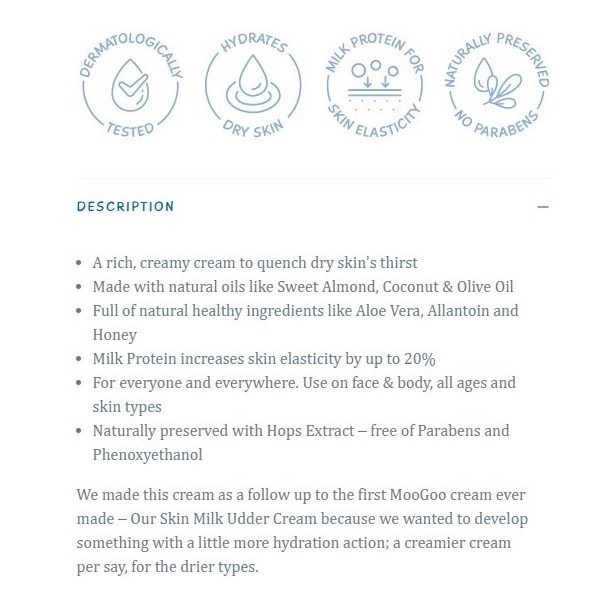 MooGoo Full Cream Moisturiser 200g - Image 2