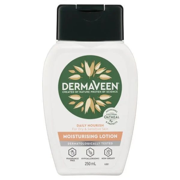 DermaVeen DermaVeen Daily Nourish Moisturising Lotion 250ml product image for SEO and accessibility