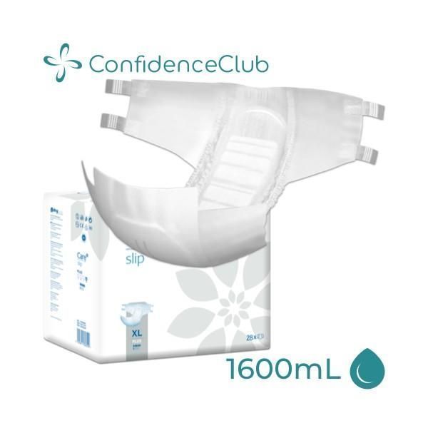 Image of ConfidenceClub Care Slip Plus Extra Large 140-170cm 1600ml Pk28 by ConfidenceClub