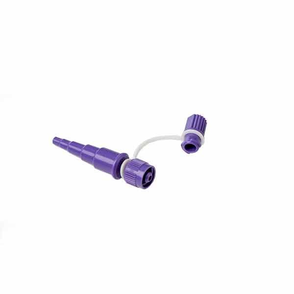 Medicina Purple Funnel Tube To ENFit Syinge Adaptor - Image 2