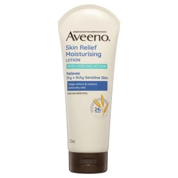 Aveeno Aveeno Skin Relief Moisurising Lotion With Cooling Action 225ml product image for SEO and accessibility