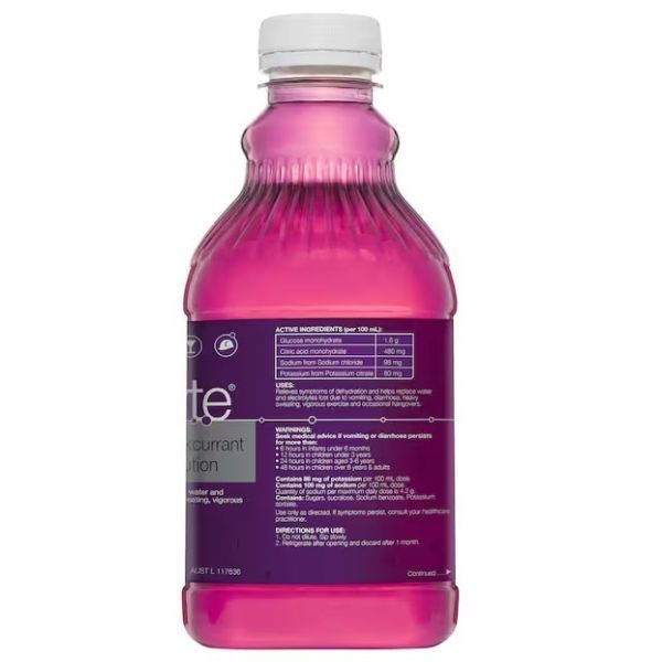 Hydralyte Solutions Apple and Blackcurrant 1L - Image 3