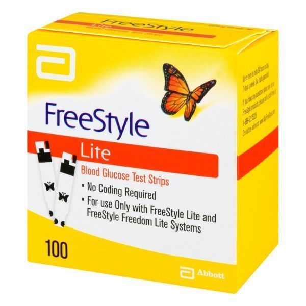 FREESTYLE Abbott Freestyle Lite Strips 100 Box product image for SEO and accessibility
