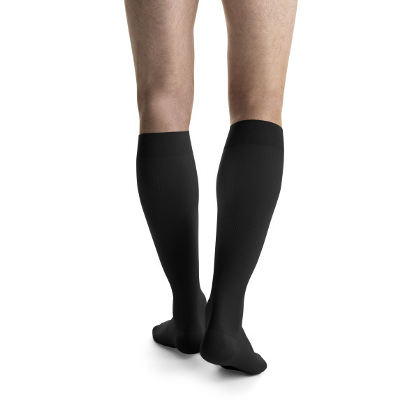 Jobst For Men Knee High Large Black Socks 30-40mmHg - Image 2