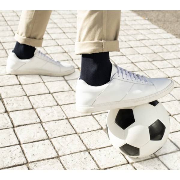 Jobst For Men Knee High Large Black Socks 30-40mmHg - Image 5