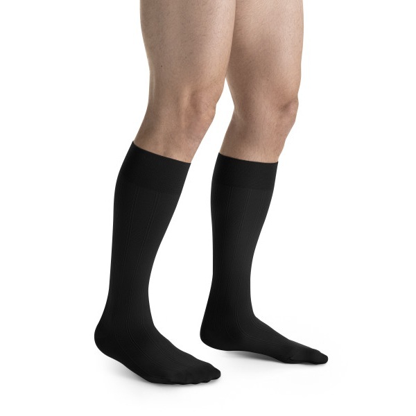Jobst JOBST For Men Casual Knee High Medium Black 30-40mmHg product image for SEO and accessibility