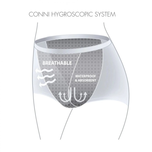 Conni Classic Shorties Underwear Size 22 Beige - Image 4