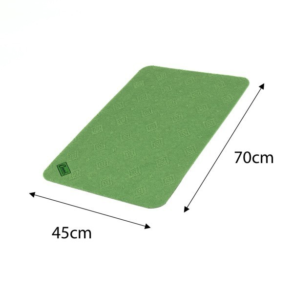 Conni Absorbent Floor Mat Compact Green 45cm x 70cm - Image 2
