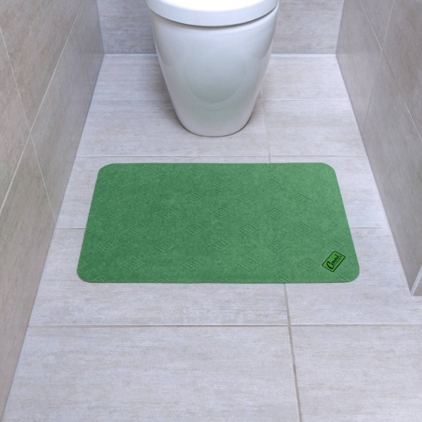 Conni Absorbent Floor Mat Compact Green 45cm x 70cm - Image 3